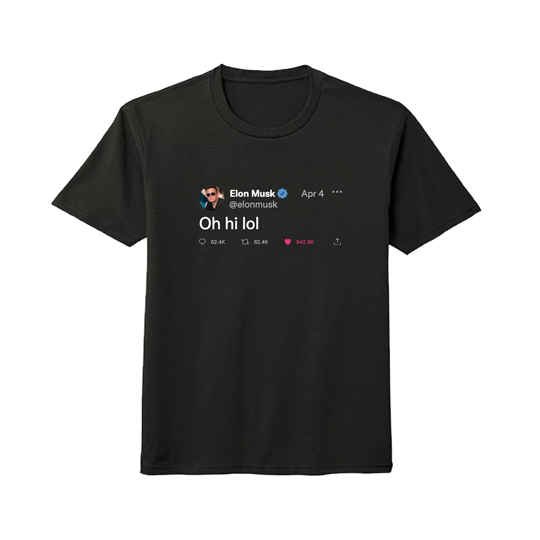 Elon Musk Tweet T-Shirt