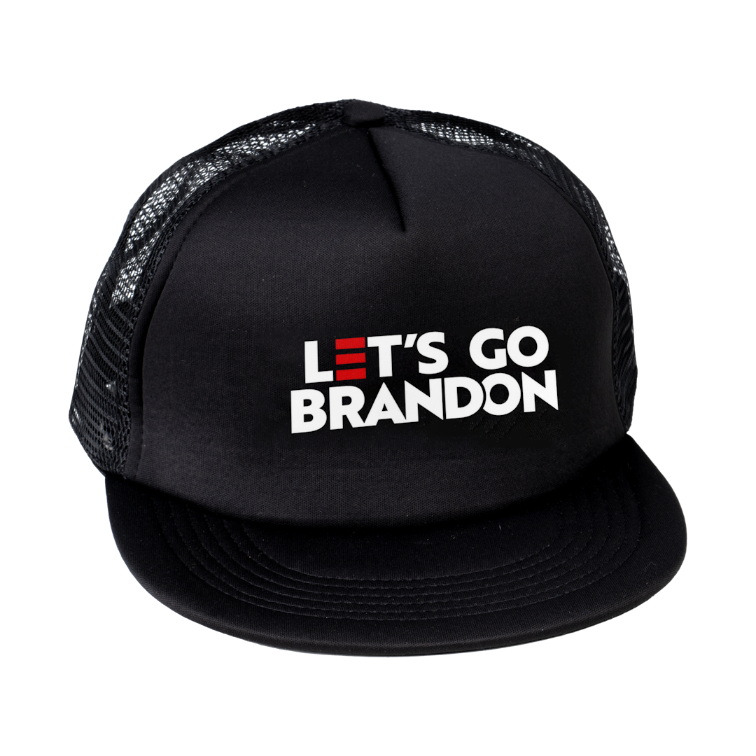 Let's Go Brandon Campaign Trucker Hat - Black