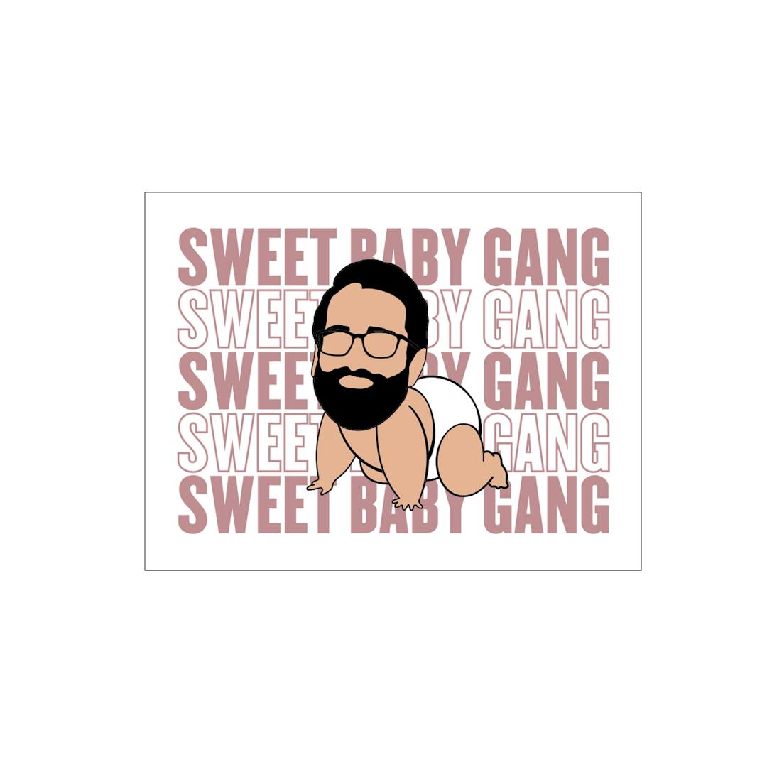 Sweet Baby Gang Repeat Sticker