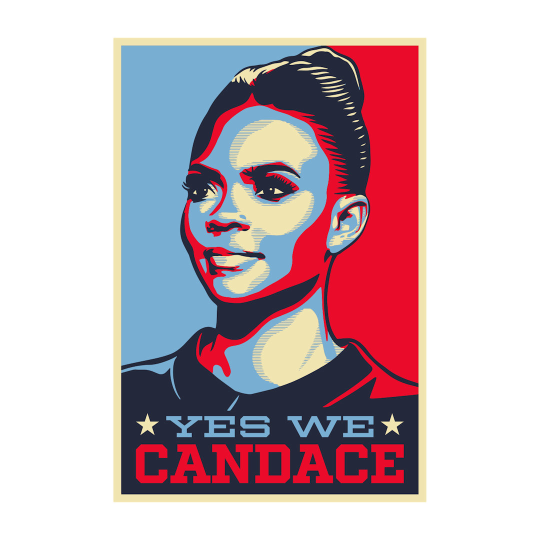 Yes We Candace Wall Poster
