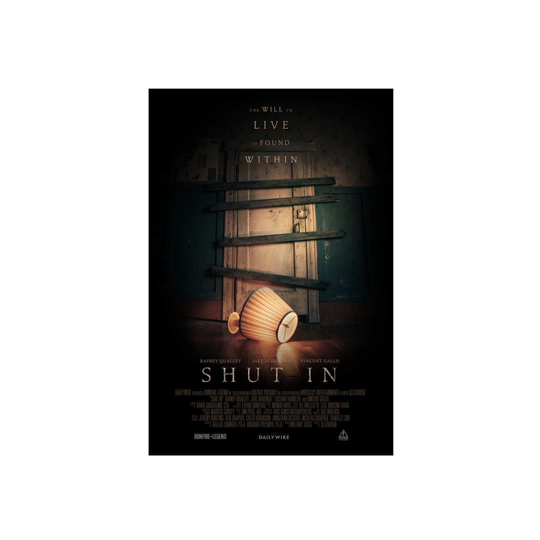 "The Will To Live is Found Within" Shut In Movie Poster