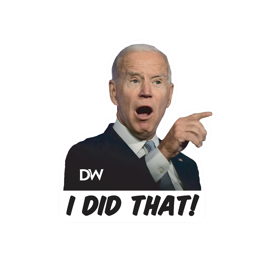 Biden - I Did That Sticker