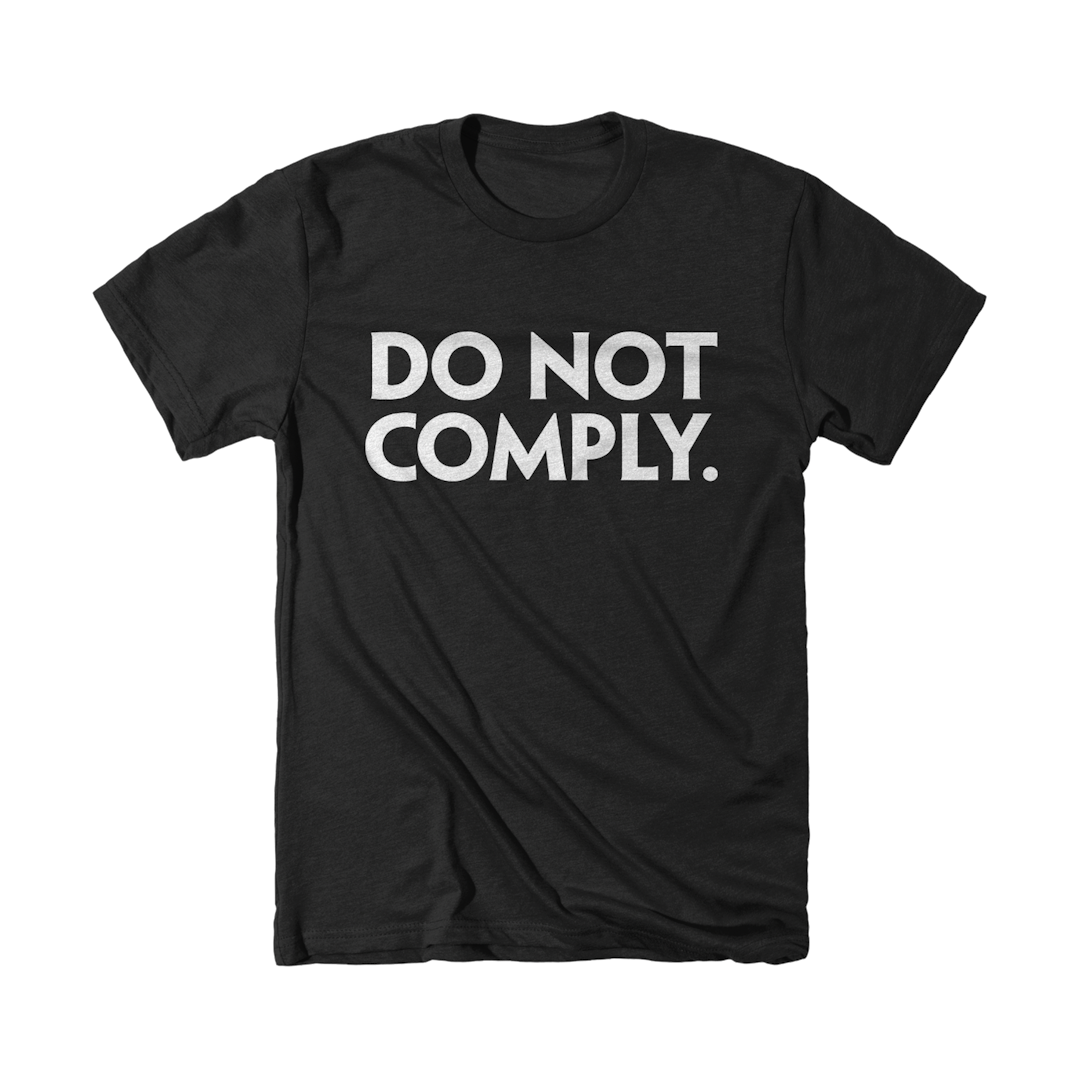 Do Not Comply T-Shirt - Black