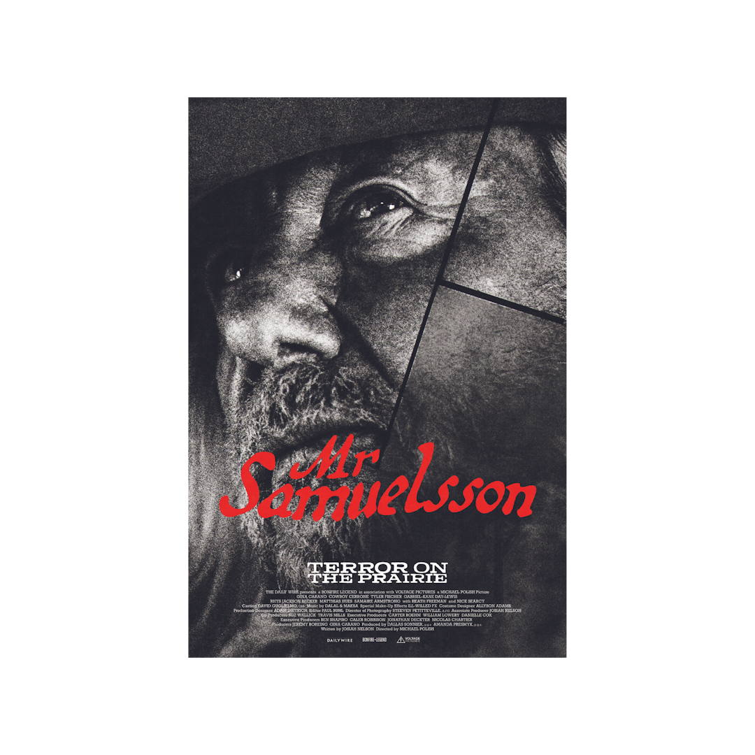 Matthias Hues – Mr. Samuelsson – Terror on the Prairie Movie Poster