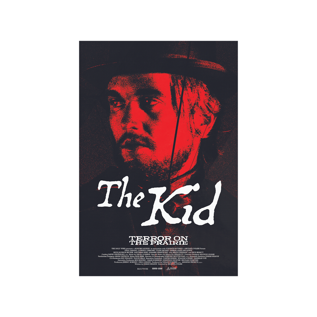 Gideon-Kane Day-Lewis – The Kid – Terror on the Prairie Movie Poster