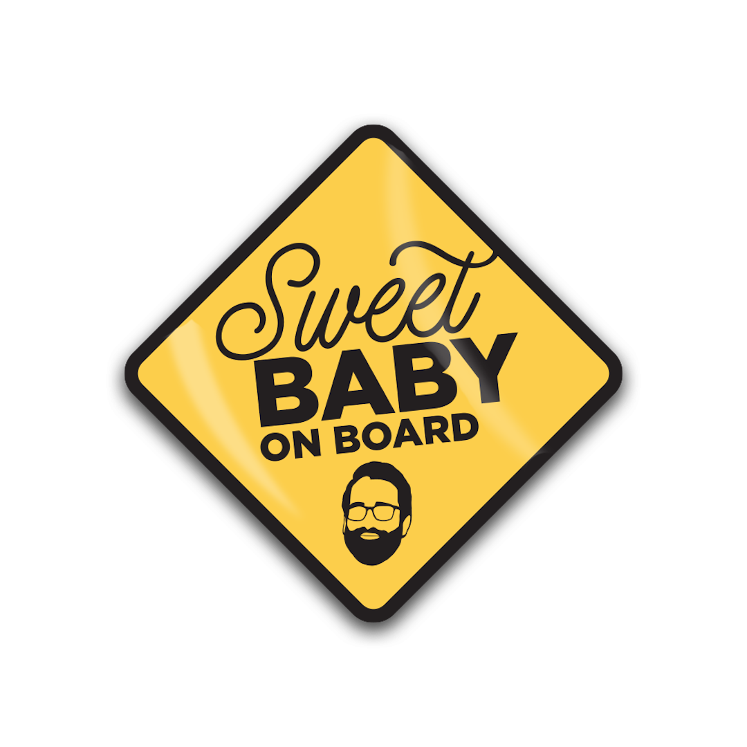 Sweet Baby On Board Car Decal